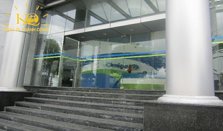 Địa ốc Kim Quang | Cho thuê văn phòng quận Bình Thạnh Cimigo building phía trước Phía trước Cimigo Building
