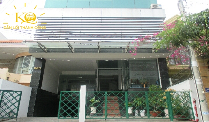 Địa ốc Kim Quang | Cho thuê văn phòng quận Bình Thạnh Cowelmic building phía trước tòa nhà Phía trước Cowelmic Building