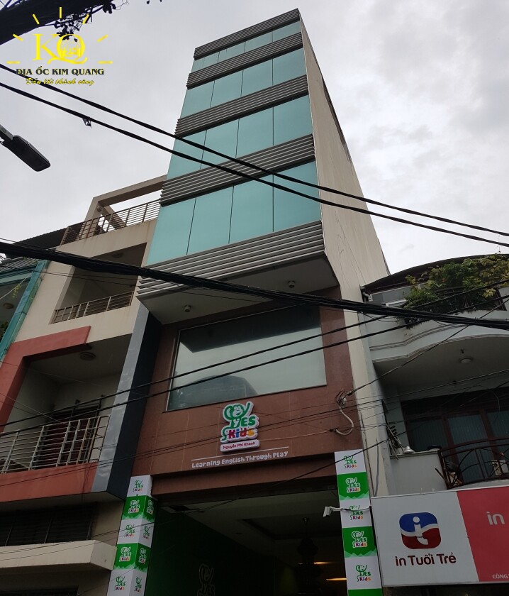 Hình phối cảnh tổng quát nguyên tòa nhà văn phòng cho thuê  đường Nguyễn Phi Khanh quận 1