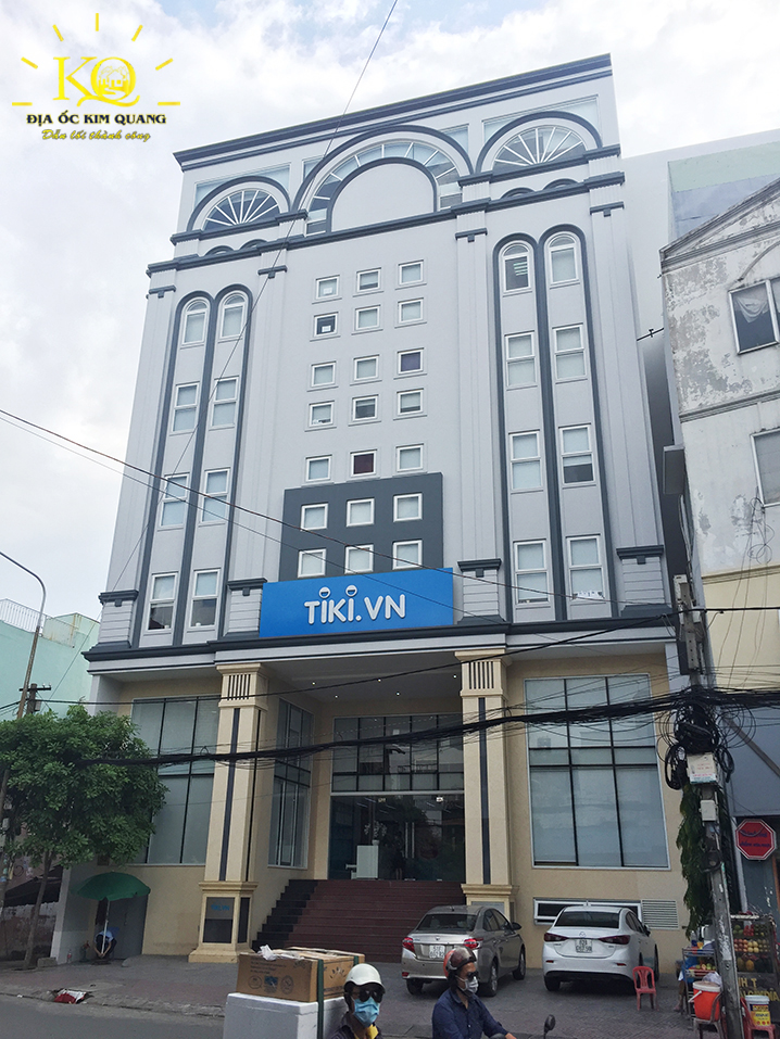 Cho thuê nguyên tòa nhà văn phòng quận Tân Bình Út Tịch Building phía trước | Địa ốc Kim Quang Phía trước Út Tịch Building