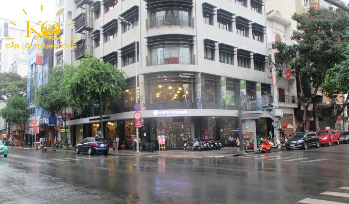Cho thuê văn phòng quận 1 18 HBT Building phía trước tòa nhà Phía trước HBT Building