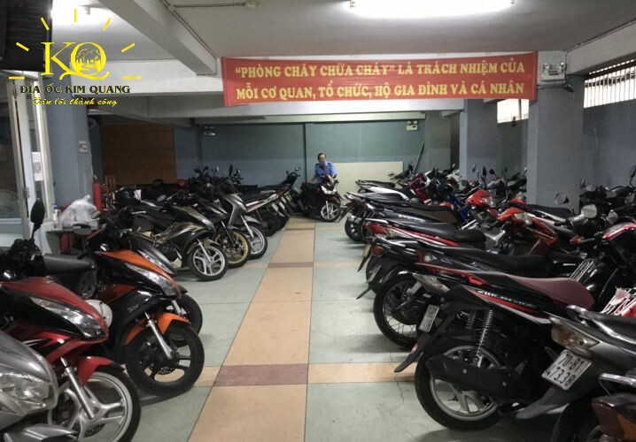 Cho thuê văn phòng quận Bình Thạnh Age Building hầm gửi xe Hầm gửi xe Age Building