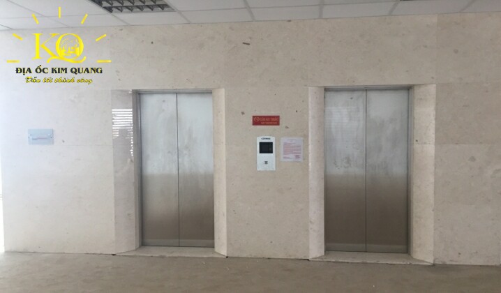 Cho thuê văn phòng quận Tân Bình Aloha Building thang máy Thang máy tại tòa nhà Aloha Building