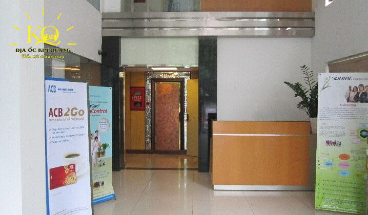 Cho thuê văn phòng quận 1 Atic building quầy lễ tân Quầy lễ tân tại Atic building