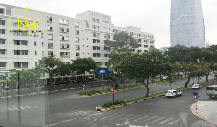 Cho thuê văn phòng quận 1 Beta Tower giao thông phía trước tòa nhà Giao thông phía trước tòa nhà