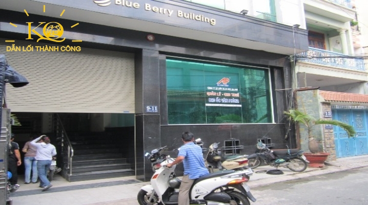 Cho thuê văn phòng quận Tân Bình Blue Berry building phía trước tòa nhà Phía trước tòa nhà Blue Berry Building
