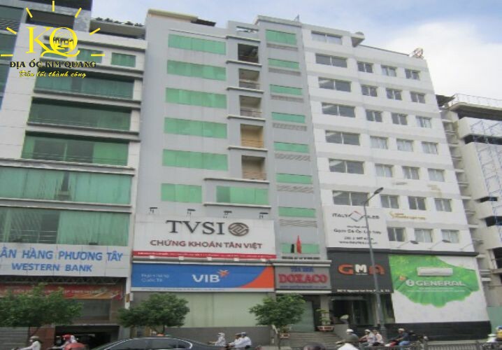 Cho thuê văn phòng quận Tân Bình Doxaco Building bao quát tòa nhà Bên ngoài tòa nhà Doxaco Building
