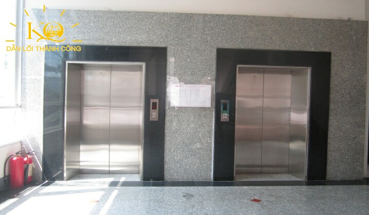 Cho thuê văn phòng quận 10 đường Sư Vạn Hạnh thang máy tòa nhà Thang máy tại tòa nhà đường Sư Vạn Hạnh