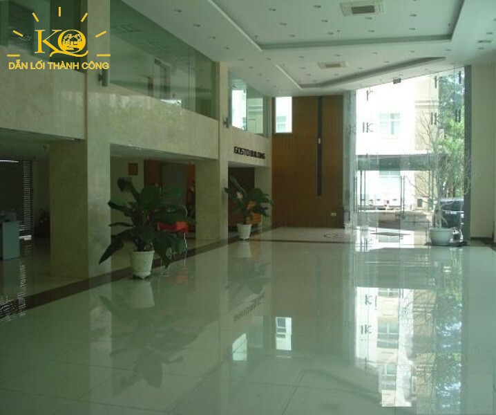 Địa ốc Kim Quang | Hình chụp sảnh tầng trệt tòa nhà văn phòng cho thuê quận 7 Gosto building Sảnh tầng trệt tòa nhà Gosto Building