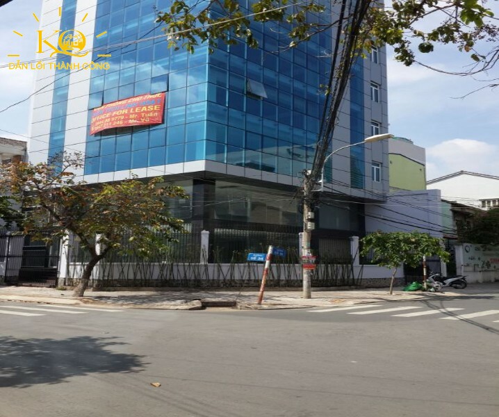 Địa ốc Kim Quang | Hình chụp toàn cảnh toà nhà cho thuê văn phòng quận 7 Green Country Bên ngoài Green Country