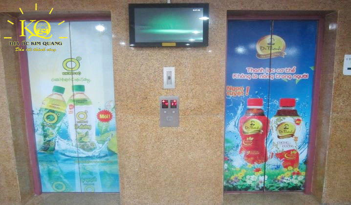 Địa ốc Kim Quang | Hình chụp hệ thống 2 thang máy schindler của tòa nhà cho thuê văn phòng quận 3 Green Star cho-thue-van-phong-green-star-thang-may
