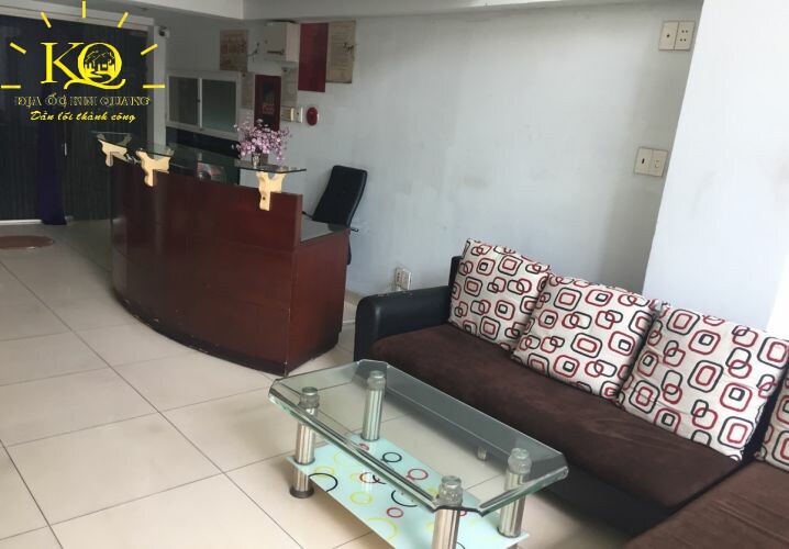 Cho thuê văn phòng quận Tân Bình GT Building khu vực lễ tân Khu vực lễ tân tòa nhà GT Building
