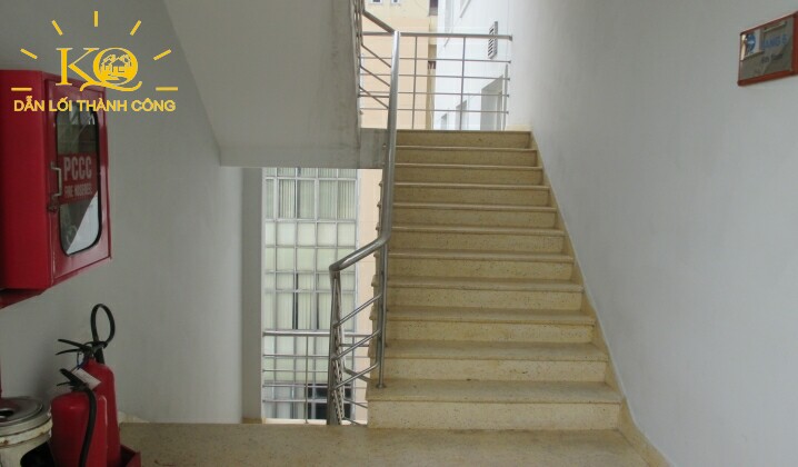 Cho thuê văn phòng quận Tân Bình Hải Âu Building hình chụp lối thang bộ Lối thang bộ tại tòa nhà Hải Âu Building