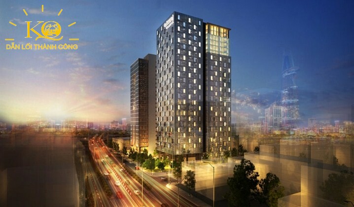 Cho thuê văn phòng hạng A REE Tower 2 bao quát tòa nhà về đêm | Địa Ốc Kim Quang Bên ngoài tòa nhà hạng a Ree Tower 2