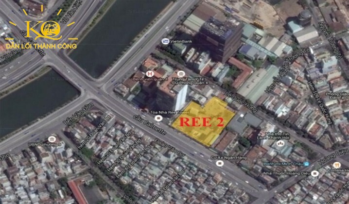 Cho thuê văn phòng hạng A REE Tower 2 vị trí tòa nhà | Địa Ốc Kim Quang Vị trí tòa nhà hạng a Ree Tower 2