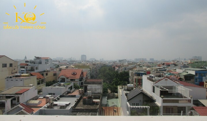 Cho thuê văn phòng quận Tân Bình Hoài Đức building hướng view Hướng view từ tòa nhà Hoài Đức Building