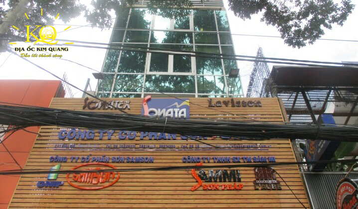Địa ốc Kim Quang | Hình chụp toàn cảnh tòa nhà văn phòng cho thuê quận 3 Hoàng Đan Building Bên ngoài tòa nhà Hoàng Đan Building