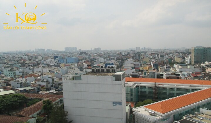 Cho thuê văn phòng quận Tân Bình Hoàng Việt Building hướng view View từ tòa nhà Hoàng Việt Building