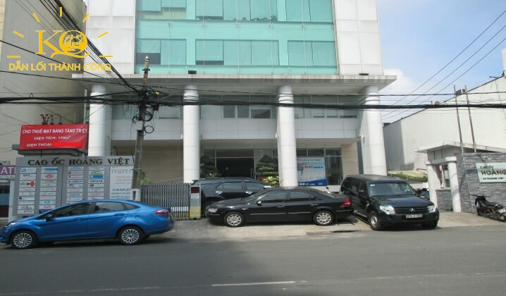 Cho thuê văn phòng quận Tân Bình Hoàng Việt Building phía trước tòa nhà Phía trước tòa nhà Hoàng Việt Building