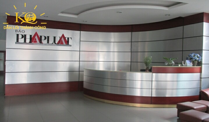 Cho thuê văn phòng quận Tân Bình Hoàng Việt Building quầy lễ tân Quầy lễ tân tòa nhà Hoàng Việt Building