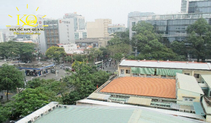 Địa ốc Kim Quang | Hình chụp view từ tòa nhà cho thuê văn phòng quận 3 IDC building View từ tòa nhà IDC Building
