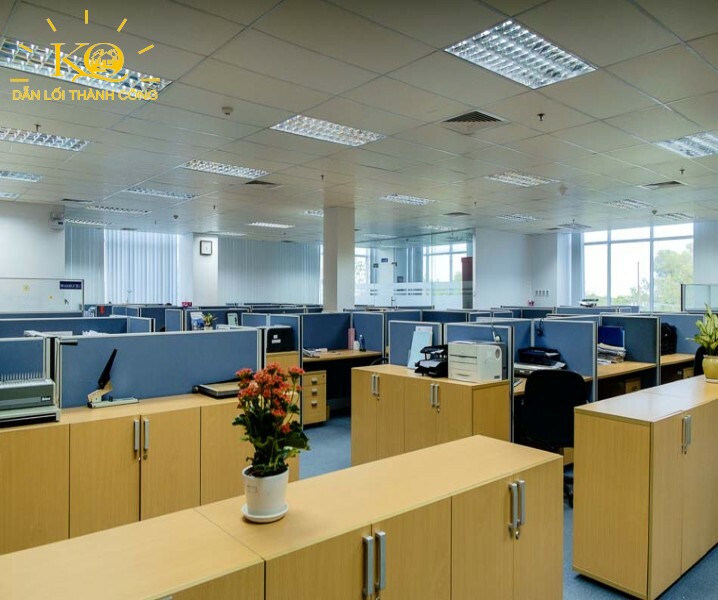 Địa ốc Kim Quang | Hình chụp văn phòng làm việc bên trong tòa nhà cho thuê văn phòng quận 7 ITD building Văn phòng bên trong tòa nhà ITD building