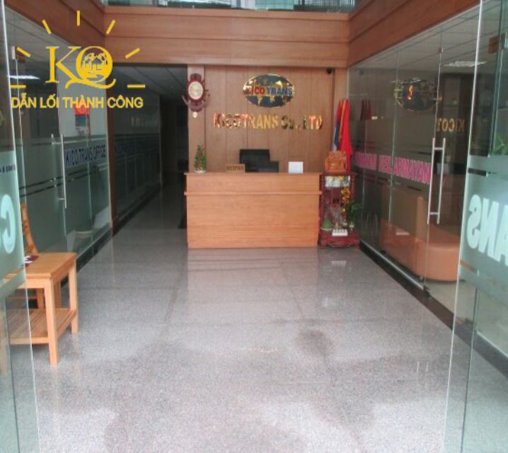 Cho thuê văn phòng quận Tân Bình Kicotrans building sảnh tầng trệt Sảnh tầng trệt tòa nhà Kicotrans Building
