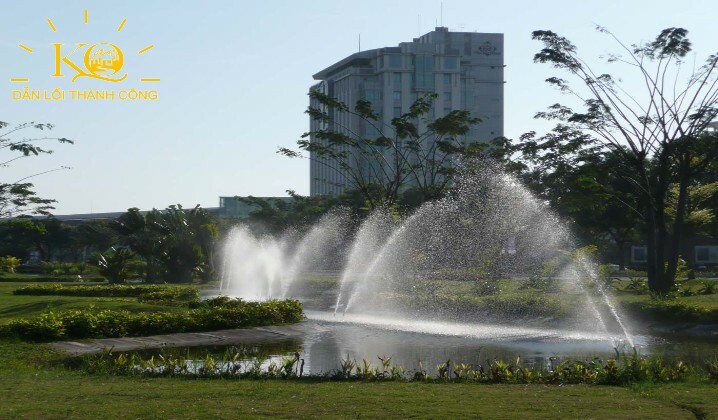 Địa ốc Kim Quang | Hình chụp bao quát tòa nhà cho thuê văn phòng quận 7 Lawrence S.ting building Hình chụp bao quát tòa nhà Lawrence S.Ting