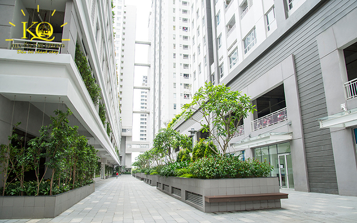 Cho thuê văn phòng quận 2 Lexington Residence không gian xanh Khuôn viên tòa nhà Lexington Residence