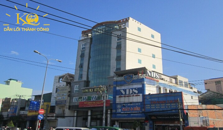 Cho thuê văn phòng quận Tân Bình Long Mã building tổng quan tòa nhà Bên ngoài tòa nhà Long Mã Building