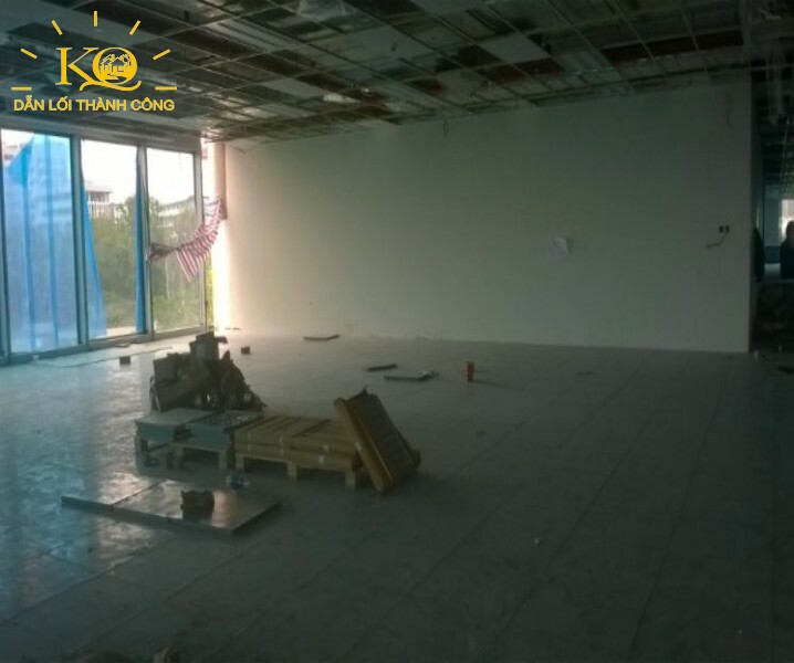 Địa ốc Kim Quang | Hình chụp diện tích trống tại tòa nhà cho thuê văn phòng quận 7 Mapletree Business Centre Diện tích trống tại Mapletree Building Business Centre