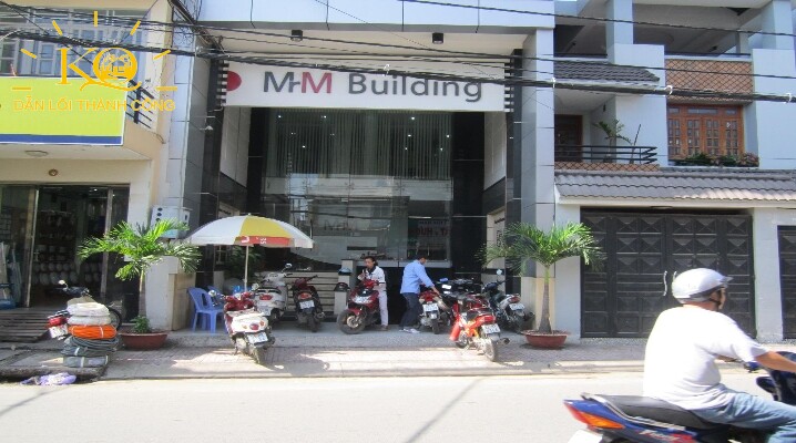 Địa ốc Kim Quang | Cho thuê văn phòng quận 10 MRM Building phía trước tòa nhà Phía trước tại MRM building