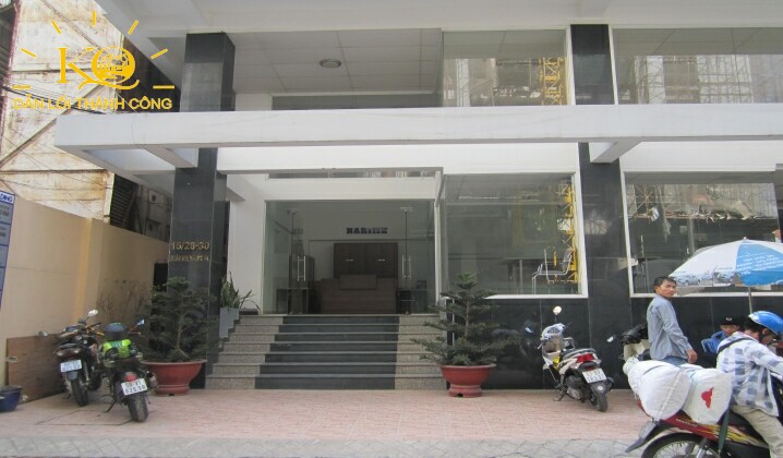 Địa ốc Kim Quang | Cho thuê văn phòng quận 4 Narime building phía trước tòa nhà Phía trước tòa nhà Narime building