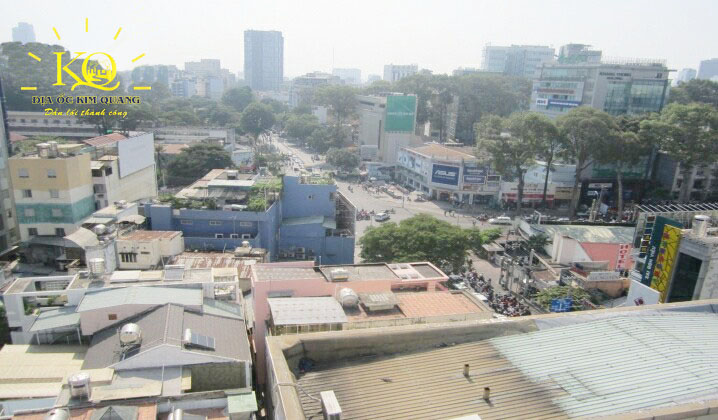 Địa ốc Kim Quang | Hình chụp view nhìn từ văn phòng cho thuê quận 3 OSC Building Hướng view từ OSC Building