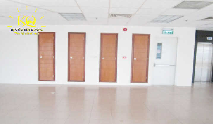 Địa ốc Kim Quang | Hình chụp phòng để trang thiết bị điện của tòa nhà văn phòng cho thuê quận 3 Pax Sky 2 Building Phòng trang thiết bị điện mỗi tầng Pax Sky 2 Building
