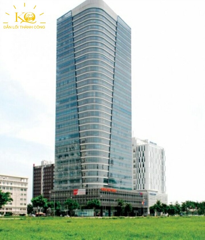 Địa ốc Kim Quang | Hình chụp tổng quan toà nhà cho thuê văn phòng quận 7 Petroland Tower Bên ngoài tòa nhà Petroland Building