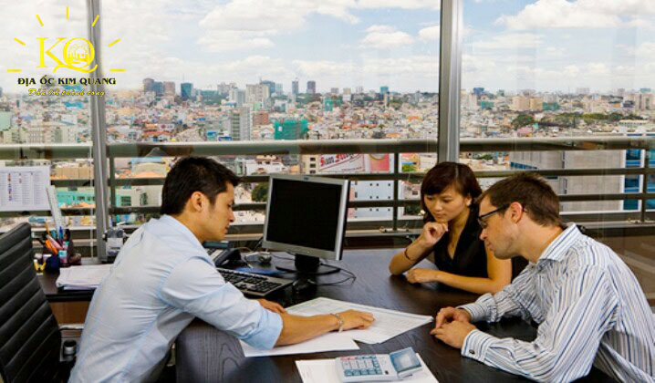 Cho thuê văn phòng Phú Nhuận Centre Point một góc văn phòng Một góc văn phòng làm việc khác tại tòa nhà Centre Point