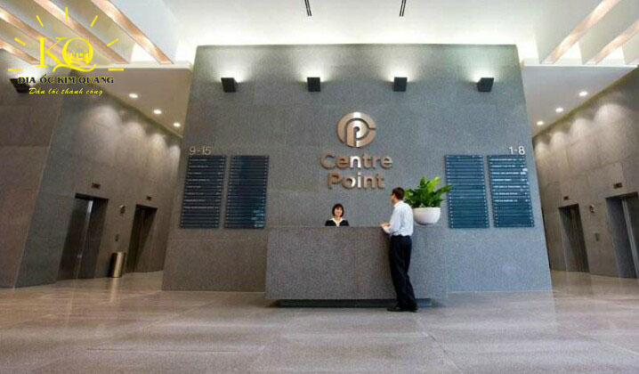Cho thuê văn phòng Phú Nhuận Centre Point sảnh tầng trệt Quầy lễ tân tại Centre Point