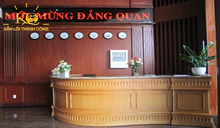 Cho thuê văn phòng Phú Nhuận Nam Sông Tiền Tower lễ tân Quầy lễ tân tại Nam Sông Tiền Building