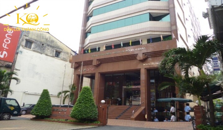 Cho thuê văn phòng quận 1 giá rẻ Belco Tower phía trước | Địa ốc Kim Quang Phía trước Belco Tower