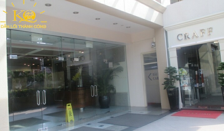Cho thuê văn phòng quận 1 Central Plaza tầng trệt | Địa Ốc Kim Quang Tầng trệt tòa nhà Central Plaza