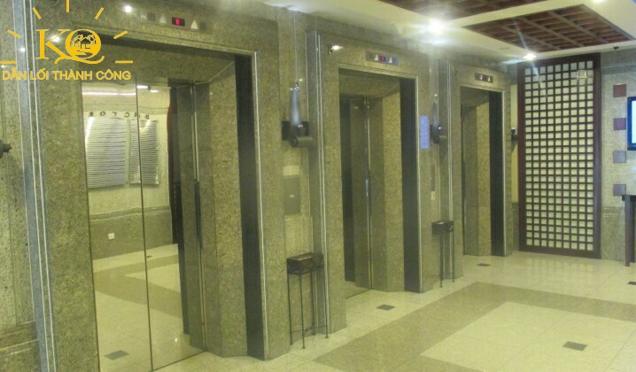 Cho thuê văn phòng quận 1 Central Plaza hệ thống thang máy | Địa Ốc Kim Quang Thang máy tòa nhà Central Plaza