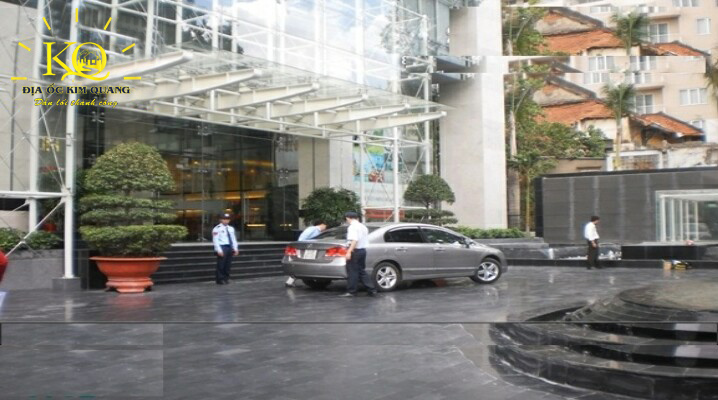 Cho thuê văn phòng quận 1 HD Bank Tower phía trước tòa nhà | Địa Ốc Kim Quang Phía trước HD Bank Tower