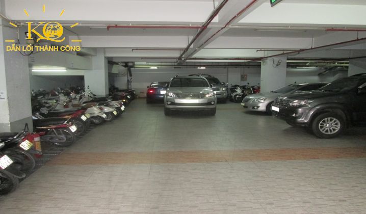 Cho thuê văn phòng quận 1 Khang Thông building hầm gửi xe | Địa Ốc Kim Quang Hầm gửi xe tại Khang Thông Building
