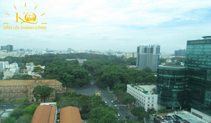 Cho thuê văn phòng quận 1 Kumho Asiana Plaza Saigon view | Địa ốc Kim Quang Hướng view từ tại Kumho Asiana Plaza