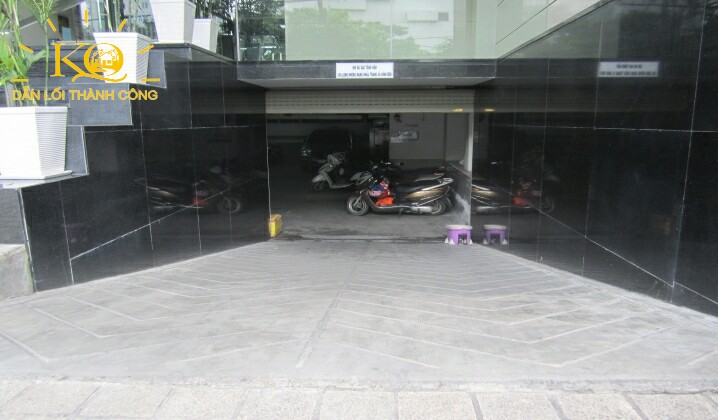 Cho thuê văn phòng quận 1 NNC Building lối xuống hầm | Địa Ốc Kim Quang Lối xuống hầm gửi xe tại NNC building