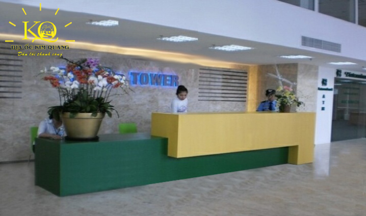 Địa ốc Kim Quang | Cho thuê văn phòng quận 1 PVFCCo Tower sảnh lễ tân Quầy lễ tân PVFCco Tower