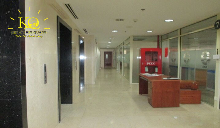 Cho thuê văn phòng quận 1 SCB building hành lang tòa nhà | Địa Ốc Kim Quang Hành lang SCB building