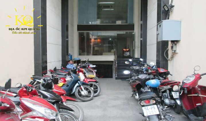 Cho thuê văn phòng quận 1 TECHGEL Building phía trước tòa nhà | Địa Ốc Kim Quang Phía trước TECHGEL Building