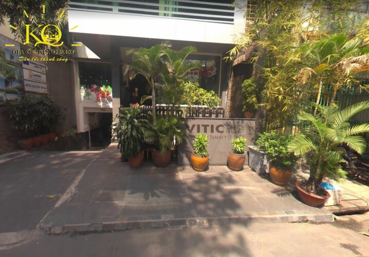 Địa ốc Kim Quang | Hình chụp phía trước tòa nhà cho thuê văn phòng quận 1 VITC building Phía trước VITC Building